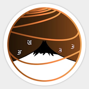 mount fuji Sticker